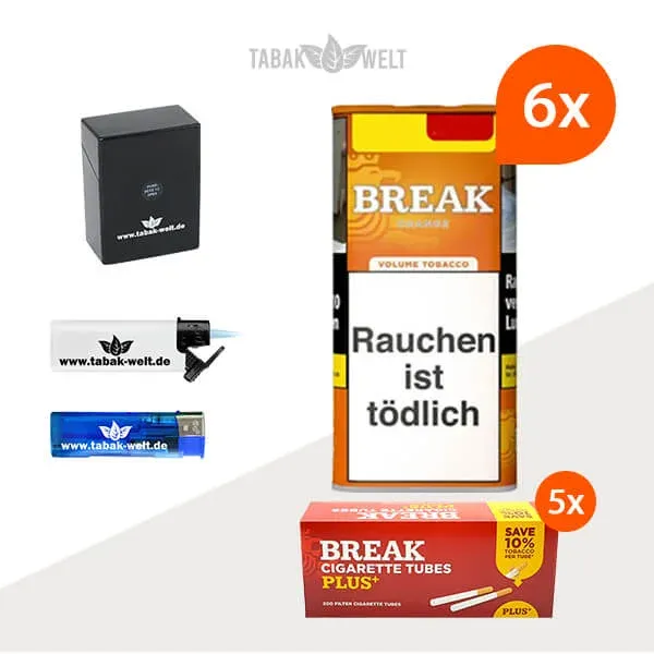 break-orange-volumentabak-6x-dose-mit-1000-plus-huelsen-und-etui