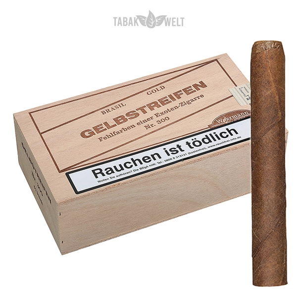 Woermann Cigars Spezialitäten Zigarren Gelbstreifen Nr 300