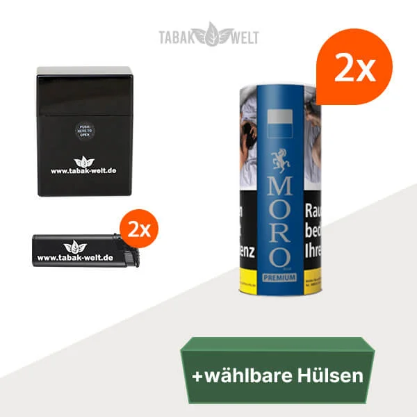 moro-premium-volumentabak-blau-2x-vorratsdose-mit-waehlbaren-huelsen-und-etui