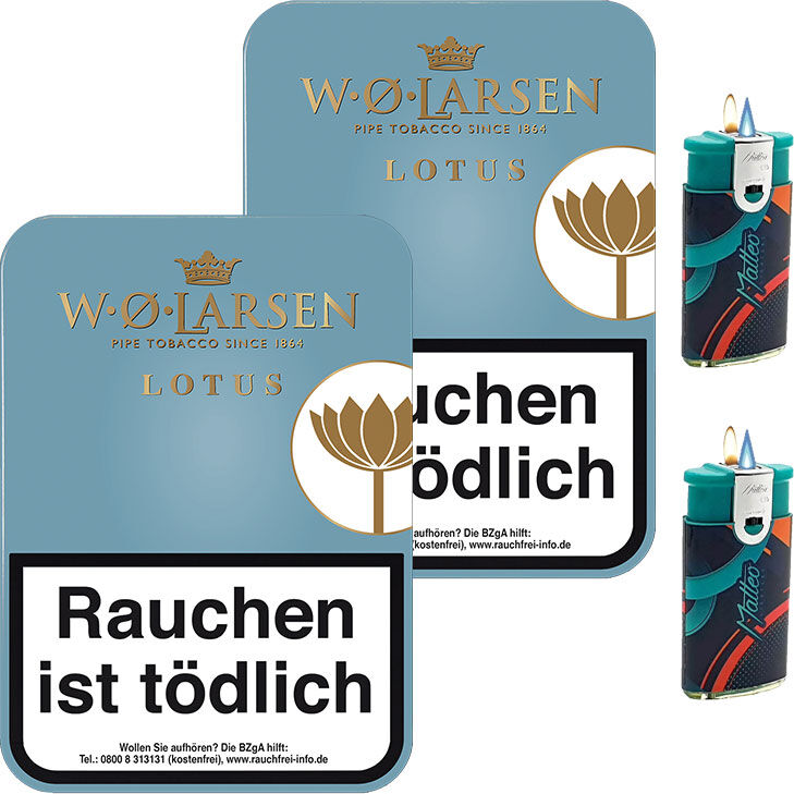 W.O. Larsen Lotus 2 x 100g