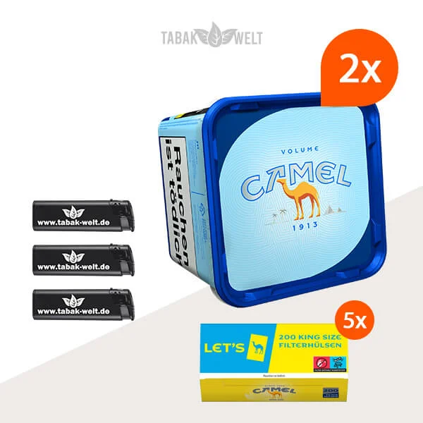 camel-blue-volumentabak-2x-eimer-mit-1000-filterhuelsen