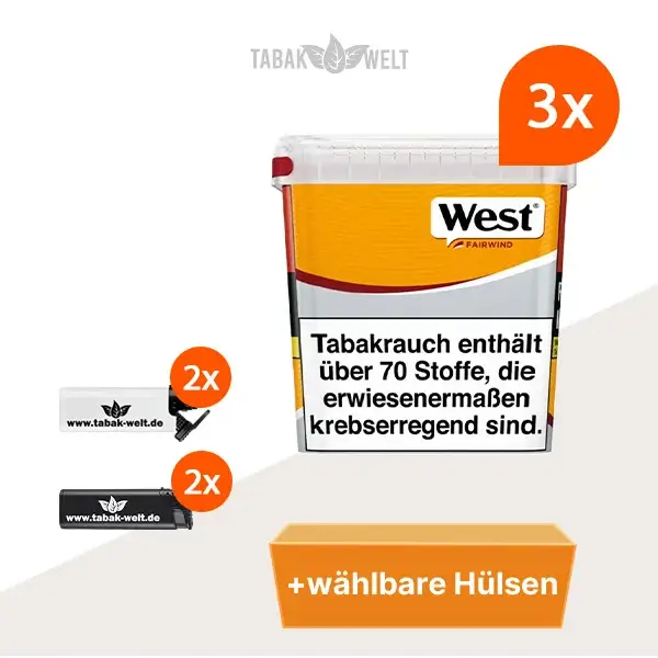 west-yellow-volumentabak-3x-giga-box-mit-waehlbaren-huelsen