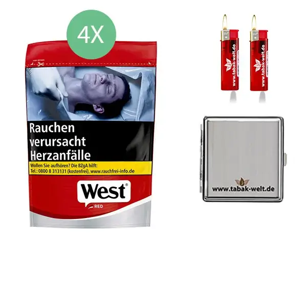 west-volumentabak-red-xxl-4-x-beutel-mit-etui