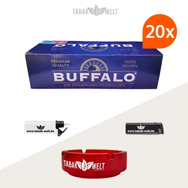 20x-buffalo-king-size-filterhuelsen-200er-4000-stueck-mit-aschenbecher