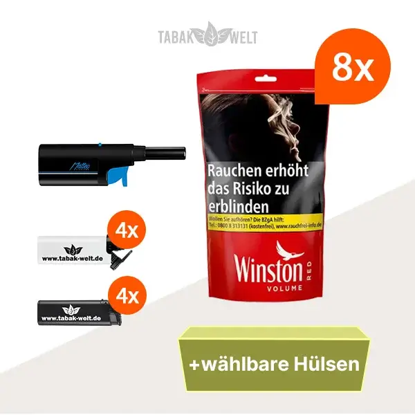 winston-red-volumentabak-8x-beutel-xl-mit-waehlbaren-huelsen