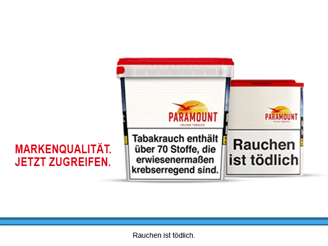 paramount tabak 400g