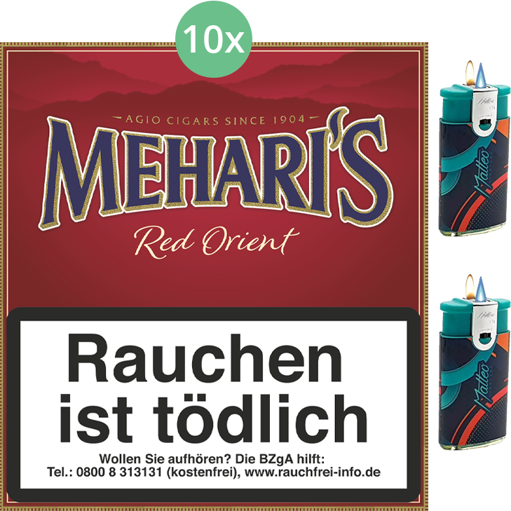 Mehari's Red Orient 10 x 20 Stück
