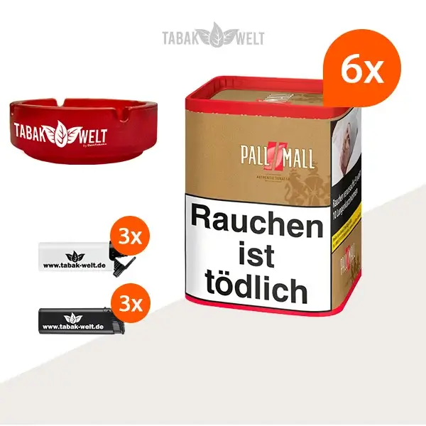 pall-mall-authentic-red-feinschnitt-tabak-6x-dose-mit-aschenbecher