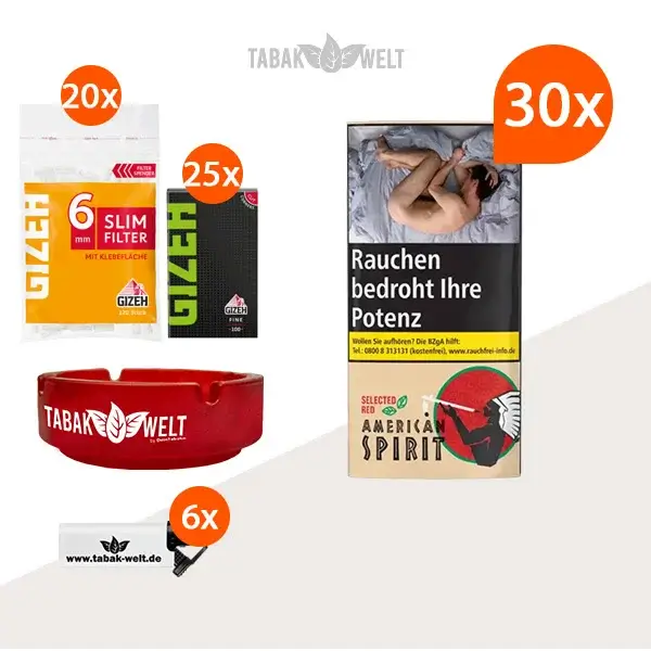 american-spirit-selected-red-feinschnitt-tabak-30x-pouch-mit-glas-aschenbecher american-spirit-selected-red-feinschnitt-tabak-30x-pouch-mit-glas-aschenbecher