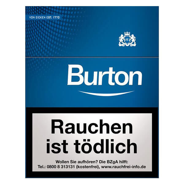Burton Blau Zigaretten xl