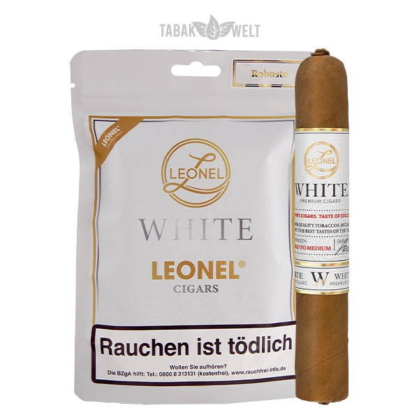 Leonel White Zigarren Robusto Freshpack Leonel White Zigarren Robusto Freshpack