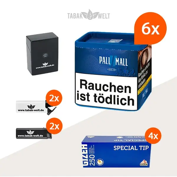 pall-mall-blue-volumentabak-6x-dose-mit-1000-special-tip-huelsen