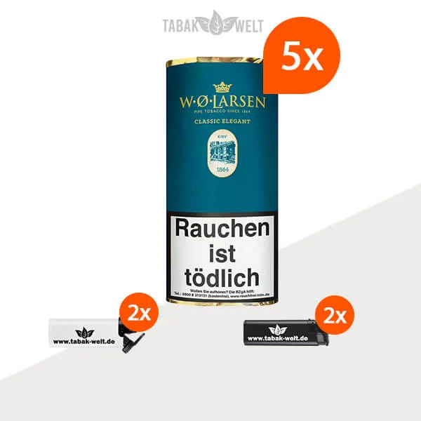 5x-w.-o.-larsen-classic-elegant-50g-mit-feuerzeuge