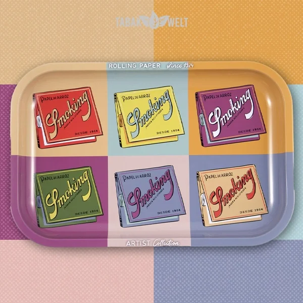 Smoking Tray Artist Collection 28,5 x 18,5 cm Warhol Smoking Tray Artist Collection 28,5 x 18,5 cm Warhol