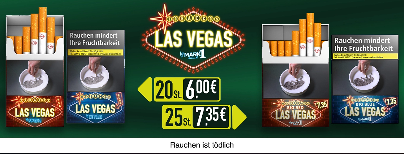 las vegas zigaretten