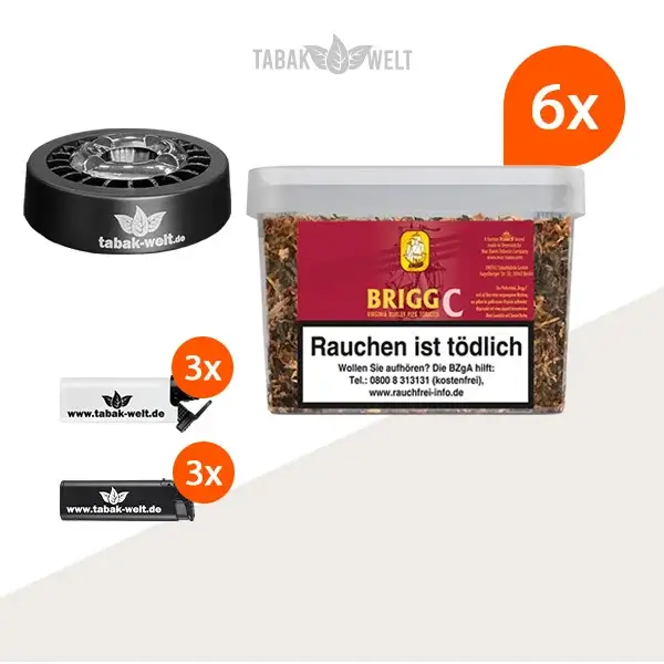 brigg-c-cherry-pfeifentabak-6x-eimer-mit-aschenbecher