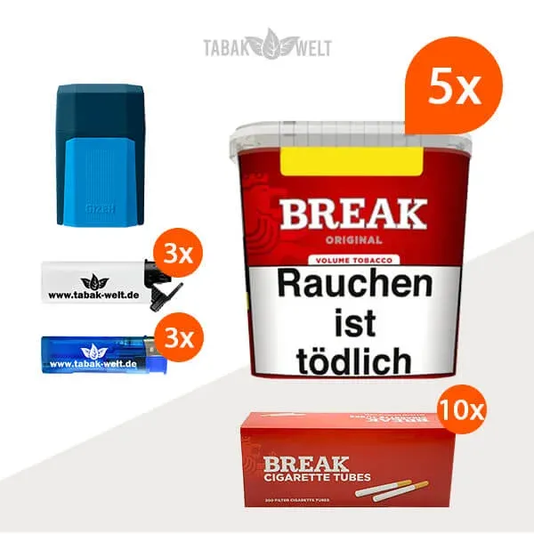 break-original-volumentabak-5x-giga-box-mit-2000-huelsen-und-etui