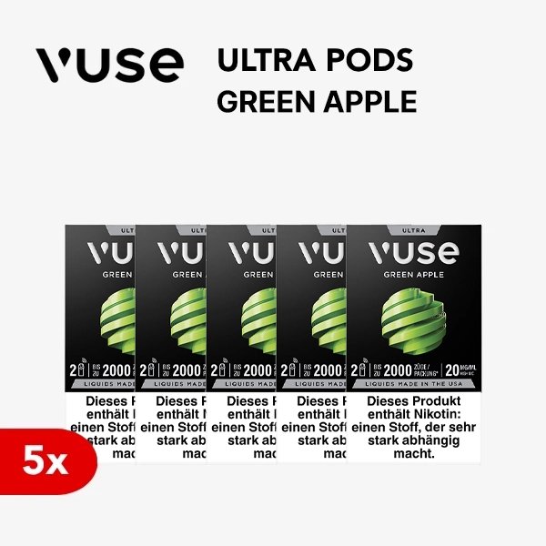 5x-vuse-ultra-pods-green-apple-20mg