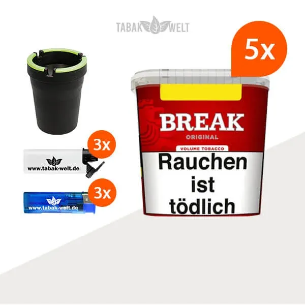 break-original-volumentabak-5x-giga-box-mit-aschenbecher