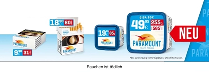 paramount blau guenstig kaufen