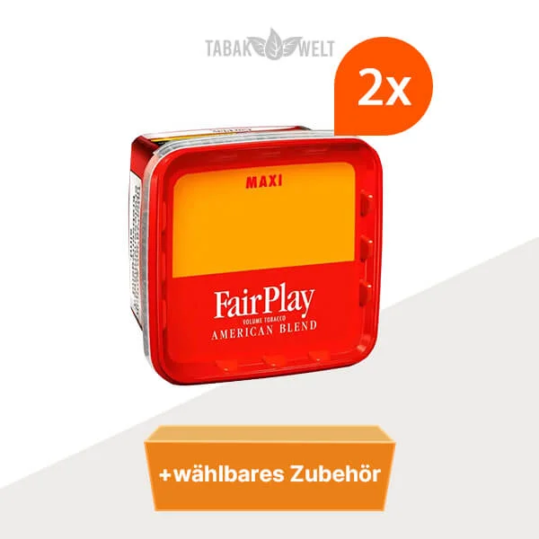 Fair Play Volumentabak 2 x Maxi Box mit wählbarem Zubehör