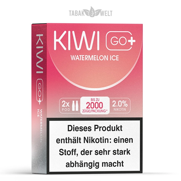 kiwi-go-plus-pods-watermelon-ice-20-mg-2er-pack-verpackung kiwi-go-plus-pods-watermelon-ice-20-mg-2er-pack-verpackung