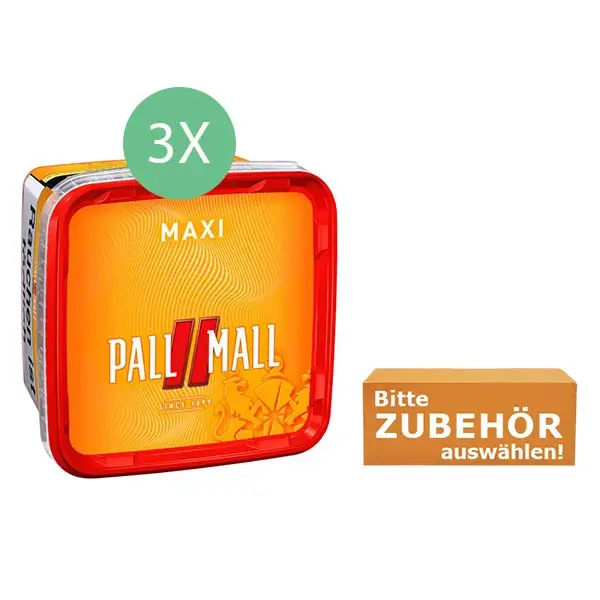 3 x Pall Mall Mix Box mit Zubehör