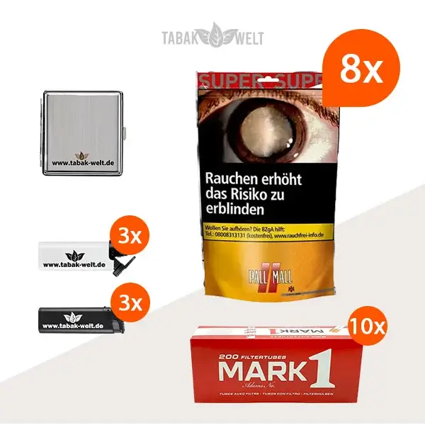 pall-mall-allround-red-volumentabak-8x-super-beutel-mit-2000-huelsen