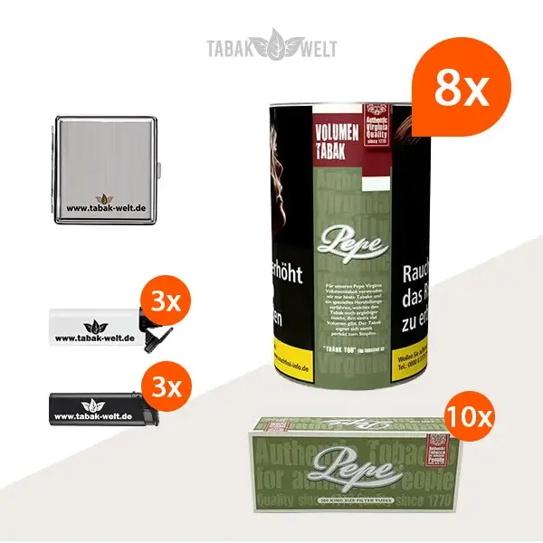 pepe-rich-green-volumentabak-8x-dose-mit-2000-king-size-filterhuelsen