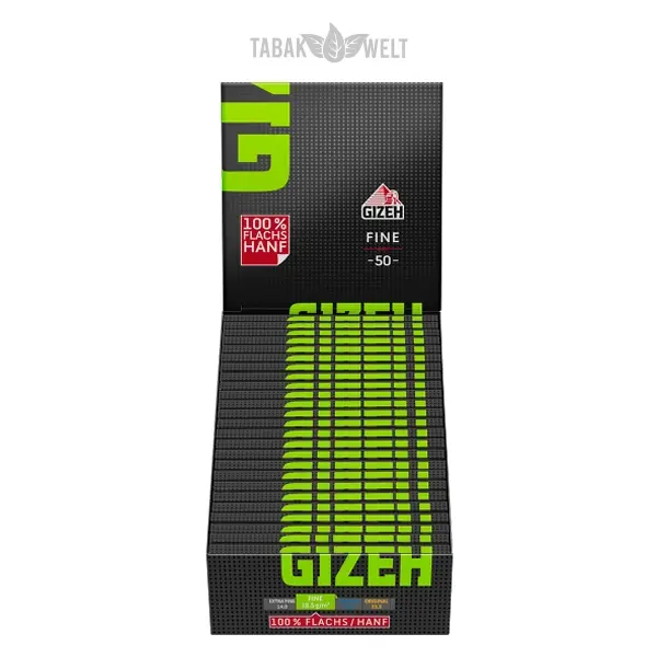 Gizeh Black Fine 50 Blatt Box