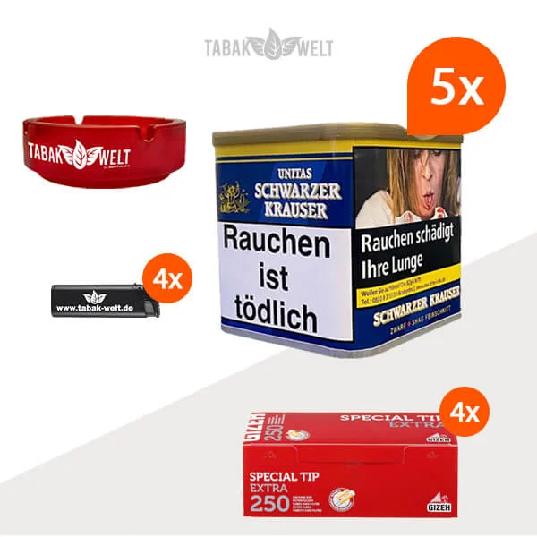 schwarzer-krauser-feinschnitt-tabak-5x-dose-mit-1000-filterhuelsen