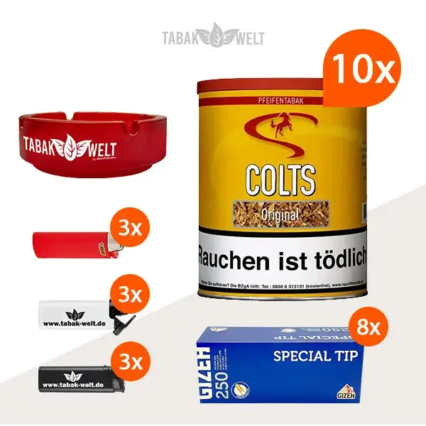 colts-original-pfeifentabak-10x-dose-mit-gizeh-king-size-huelsen
