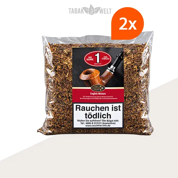 No Name No. 1 English Mixture Pfeifentabak – 2 Beutel