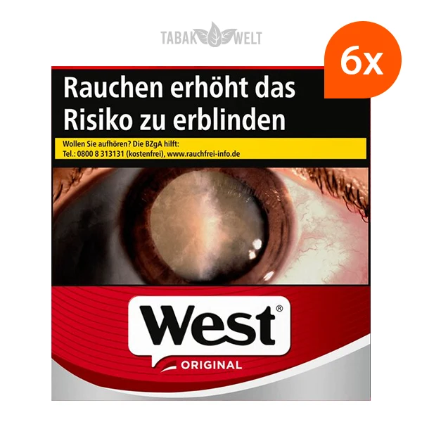 Stange West Original Red Zigaretten 5xl