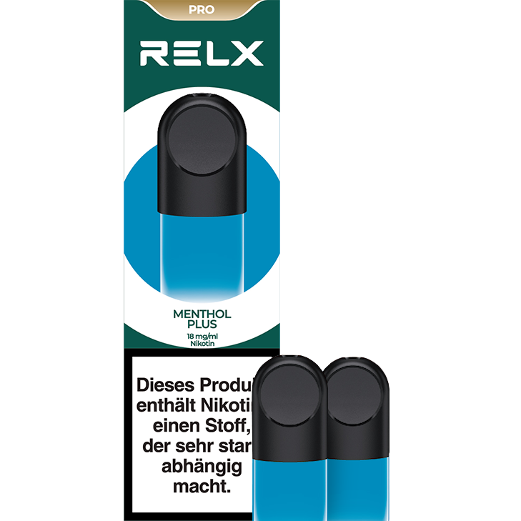 Relx Pod Pro Menthol Plus 2 x 18 mg/ml