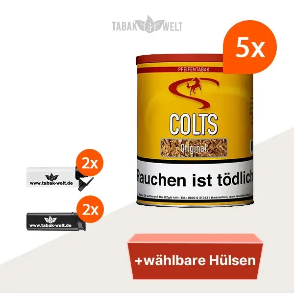 colts-original-pfeifentabak-5x-dose-mit-waehlbare-huelsen
