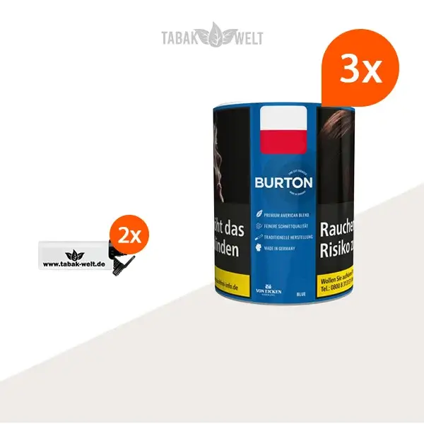 burton-blue-feinschnitt-3x-dose-mit-sturmfeuerzeugen