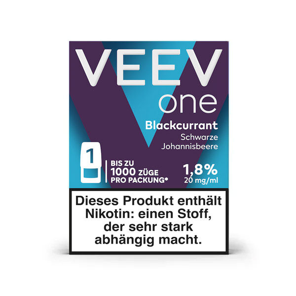 VEEV ONE Pods Blackcurrant