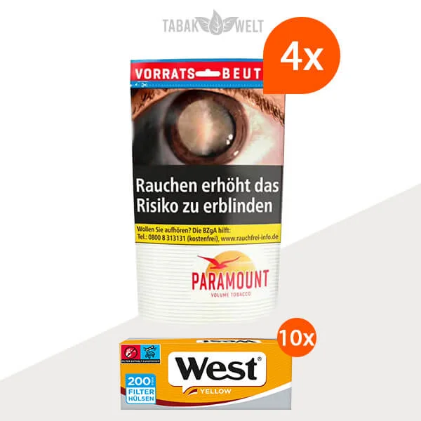 paramount-volumentabak-4x-beutel-mit-2000-filterhuelsen