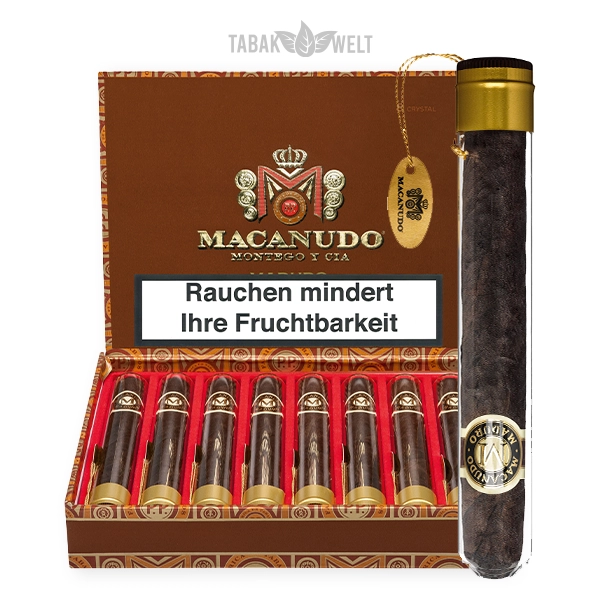 macanudo-maduro-zigarren-crystal-tube