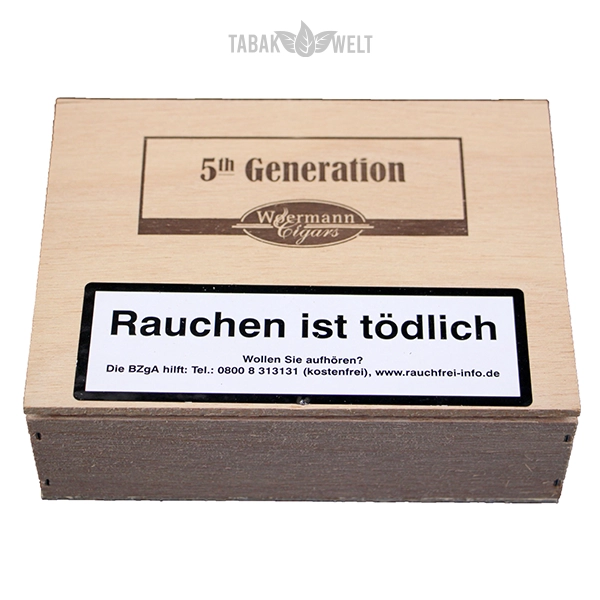 Woermann Cigars 5th Generation Zigarillos Coronita Sumatra Kiste