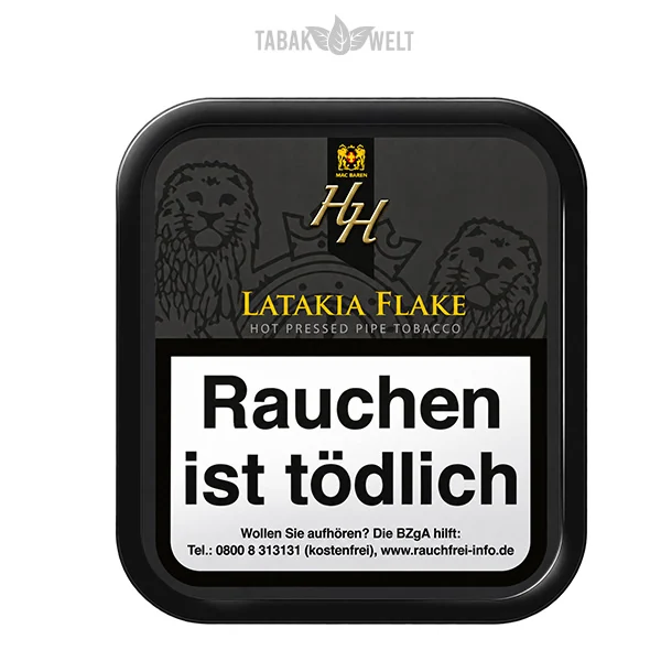HH Latakia Flake Pfeifentabak 50 g – Tabak in der Originalverpackung
