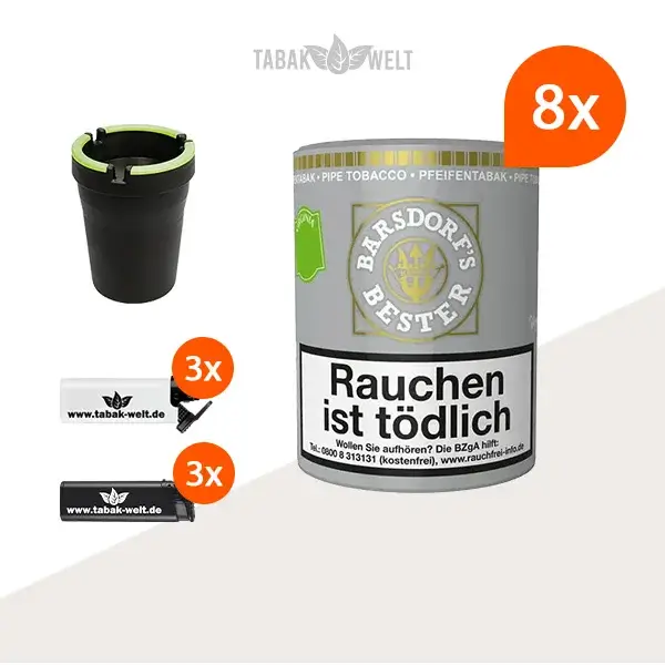 barsdorf-s-bester-bright-virginia-pfeifentabak-8x-dose-mit-auto-aschenbecher