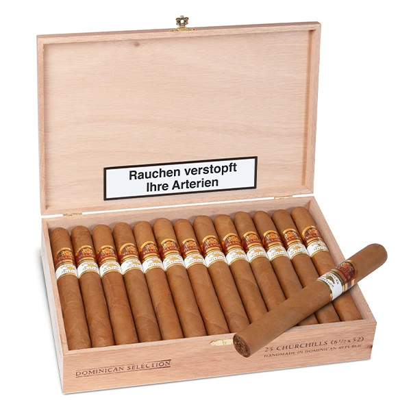 VILLIGER Dominican Selection Zigarren Churchill offen VILLIGER Dominican Selection Zigarren Churchill offen