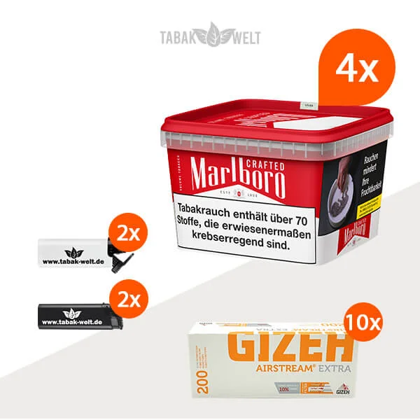 marlboro-tabak-crafted-selection-4x-eimer-mit-2000-huelsen-und-feuerzeugen
