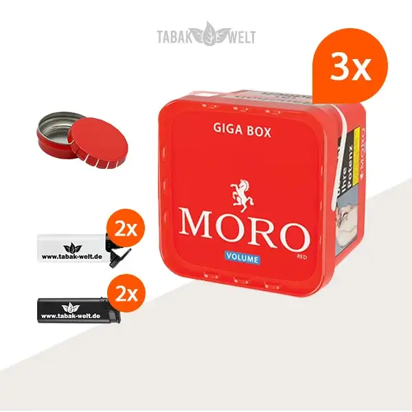 moro-red-volumentabak-3x-giga-box-mit-feuerzeugen