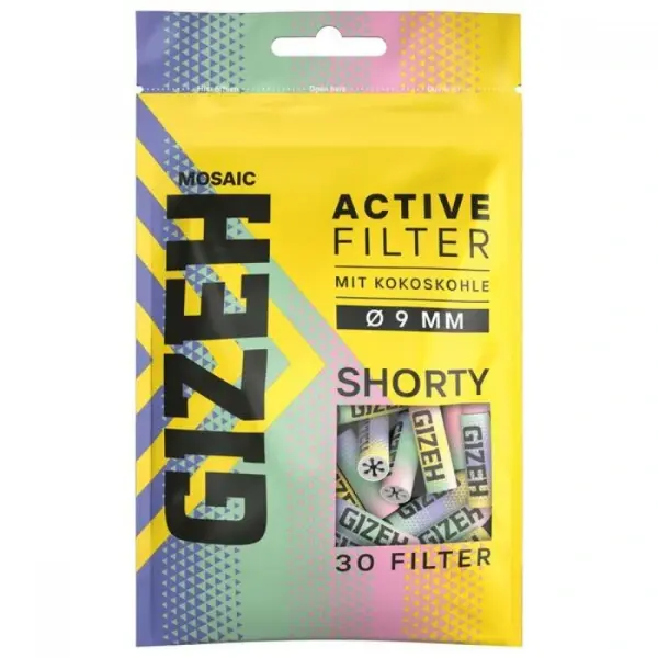 Gizeh Mosaic Active Filter Shortly 30 x 9 mm