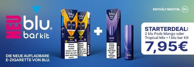blu e zigarette bar kit