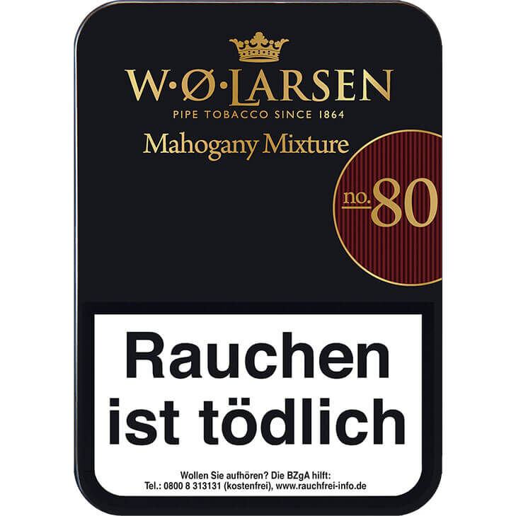 W.O. Larsen Mahogany Mixture No. 80 - 2 x 100g 