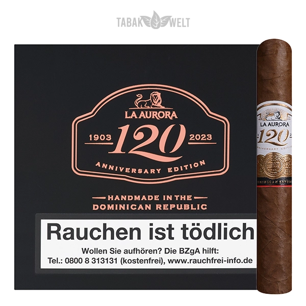 la-aurora-120-anniversary-zigarren-robusto la-aurora-120-anniversary-zigarren-robusto